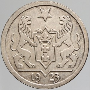Danzig (Gdaňsk), město, 2 gulden 1923