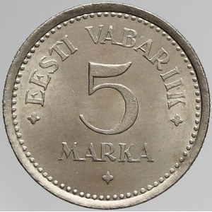 Estonsko, 5 marka 1922. KM-3