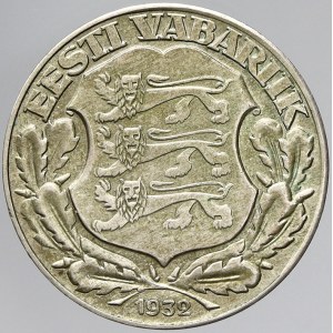 Estonsko, 2 koruny 1932. KM-20