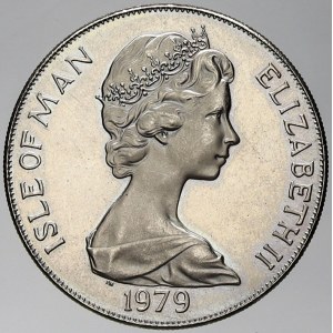 Man, 1 crown 1979 mince. KM-45