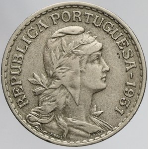 Portugalsko, 1 escudo 1931. KM-578
