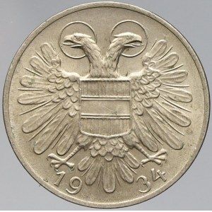 Rakousko, republika, 50 groš 1934 - nachtschilling