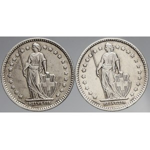 Švýcarsko, 1 frank 1913, 1914. KM-24