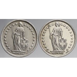Švýcarsko, 1 frank 1928, 1931. KM-24