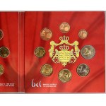 Evropa - sady oběhových mincí, Benelux. Společné vydání Belgie, Nizozemska a Lucemburska v jedné sadě. 1 c. - 2 € 2004...