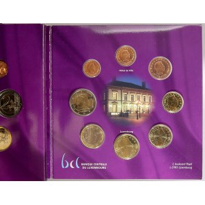 Evropa - sady oběhových mincí, Benelux. Společné vydání Belgie, Nizozemska a Lucemburska v jedné sadě. 1 c. - 2 € 2006...
