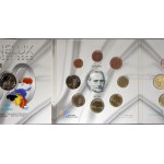 Evropa - sady oběhových mincí, Benelux. Společné vydání Belgie, Nizozemska a Lucemburska v jedné sadě. 1 c. - 2 € 2008...