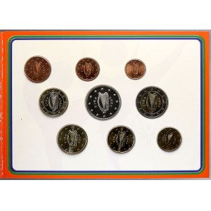 Evropa - sady oběhových mincí, Irsko. 1 c. - 2 € 2003 Světové hry...