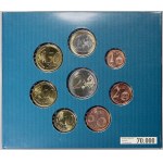 Evropa - sady oběhových mincí, Kypr. 1c. - 2 € 2008. Papírový přebal (náklad 70.000 ks)