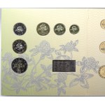 Evropa - sady oběhových mincí, Litva. Sada oběhových mincí 2012 (10 c. - 5 L + žeton), orig. papírový obal banky ...