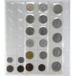 Evropa - konvoluty, Lot 58 ks mincí Itálie v listech ze zásobníku