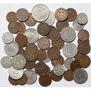 Evropa - konvoluty, Konvolut rakouských oběhových mincí do 2. sv. války