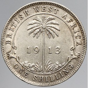 Britská Západní Afrika, 1 shilling 1913. KM-12