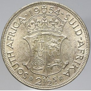 Jihoafrická republika, 2 ½ shillings 1954. KM-51