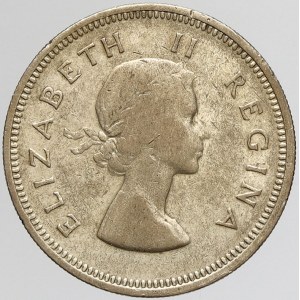 Jihoafrická republika, 2 shillings 1960. KM-50