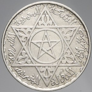 Maroko, Mohammed V. (1927-62). 200 Fr. 1953. KM-53