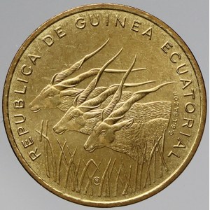 Rovníková Guinea, 5 Fr. 1985. KM-62