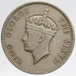 Belize - Britský Honduras, 25 cent 1952. KM-26