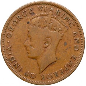 Belize - Britský Honduras, 1 cent 1937. KM-21