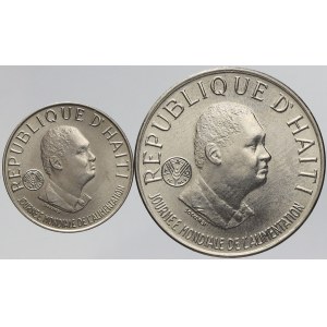 Haiti, 50 + 5 centimes 1981. KM-145, 148