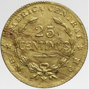 Kostarika, 25 centimos 1945. KM-181. vada materiálu