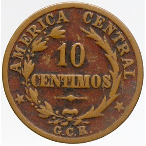 Kostarika, 10 centimos 1929. KM-170