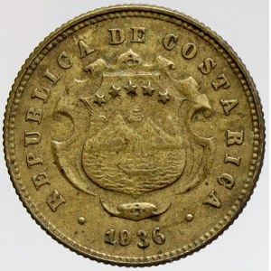 Kostarika, 10 centimos 1936. KM-174
