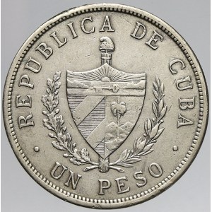 Kuba, 1 peso 1935. KM-15. nep. hr.