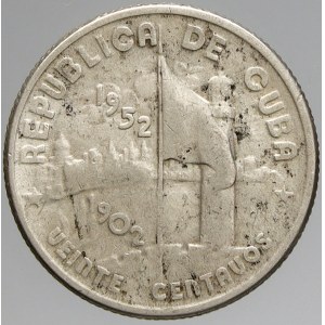 Kuba, 20 centavos 1952. KM-24