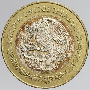 Mexiko, 20 pesos 1993 bimetal (bronz / Ag). KM-561
