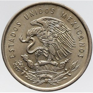 Mexiko, 5 centavos 1950. KM-425 (tzv. bílá Josefa, většina nákladu roztavena)
