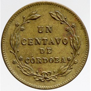 Nikaragua, 1 centavo 1943. KM-20