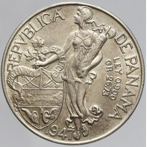 Panama, 1 balboa 1947. KM-13