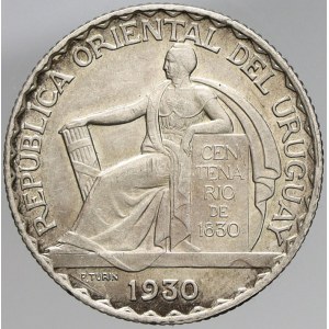 Uruguay, 20 centésimos 1930. KM-26