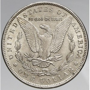 USA, 1 dollar 1884 Morgan. KM-110. vlas. škr.