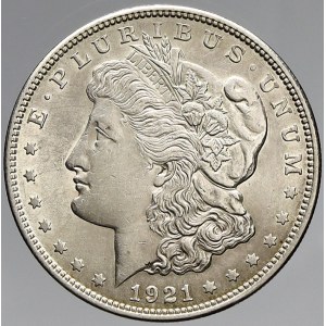 USA, 1 dollar 1921 Morgan. KM-110