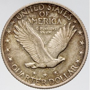USA, ¼ dollar 1920. KM-145