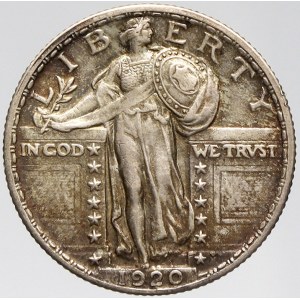 USA, ¼ dollar 1920. KM-145
