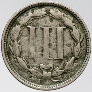 USA, III cent 1872. KM-95