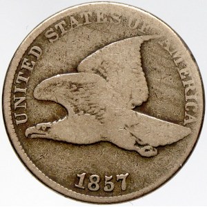 USA, 1 cent 1857. KM-85