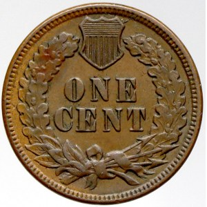 USA, 1 cent 1887 indián. KM-90a