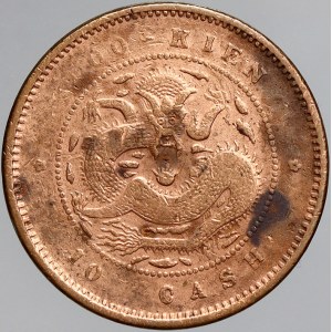 Čína, Provincie Foo-Kien. 10 cash b.l. (1901-05). Y-100