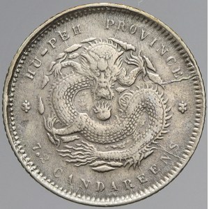 Čína, Provincie Hupeh. 10 cent b.l. (1896-1907). Y-124