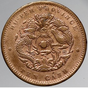 Čína, Provincie Hu-Peh, 10 cash b.l. (1902-05)