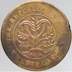 Čína, 10 cash b.l. (1903-05). Y-229