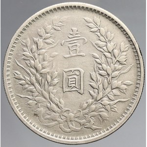 Čína, republika, 1 dollar 1914/3. Y-329