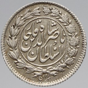 Írán, Nasir al-Din Shah (1848-96). ¼ tran AH1296