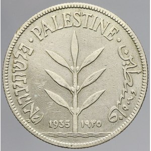 Palestina, 100 mils 1935. KM-7