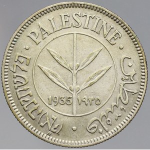 Palestina, 50 mils 1935. KM-6