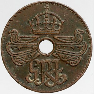 Papua Nová Guinea - Britská , 1 penny 1938. KM-7